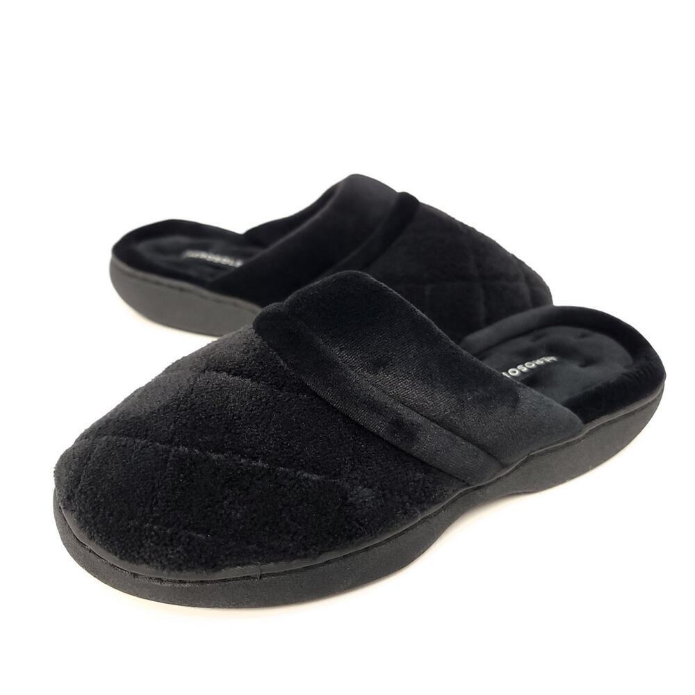 Aerosoles Slippers Size Small 5 - 6 Womens House Shoe Slip On Soft Black​